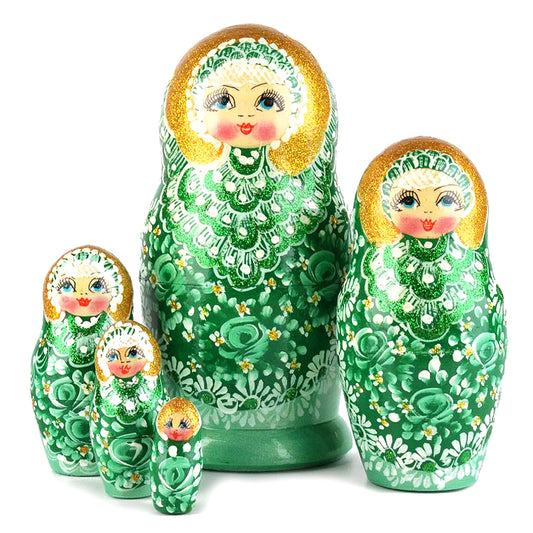 Green & Gold Matryohska