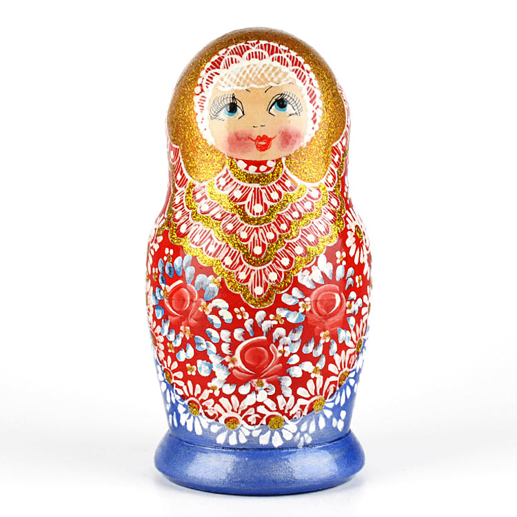 Golden Kokoshnik Matryohska