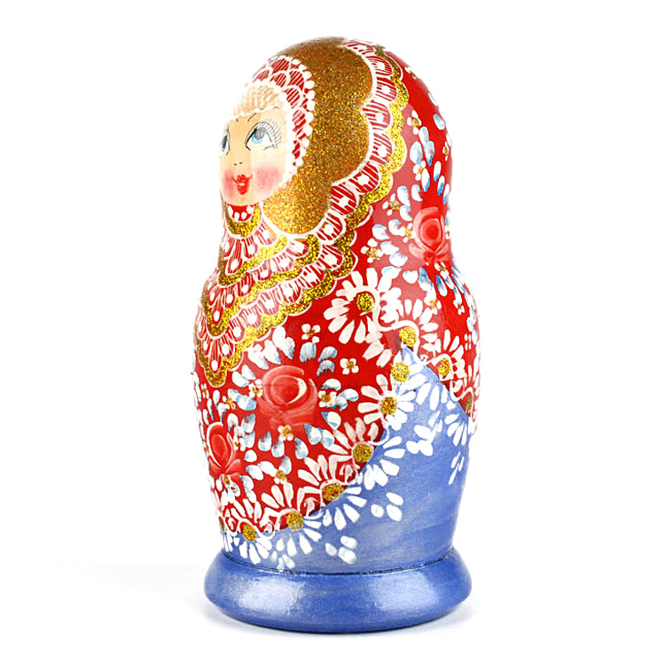 Golden Kokoshnik Matryohska