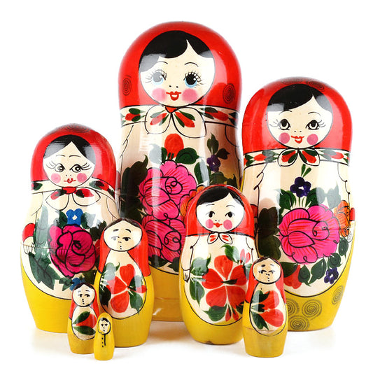 Classic 8pc Wooden Matryoshka