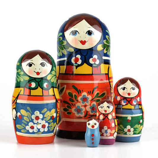 Colorful Russian Matryoshka