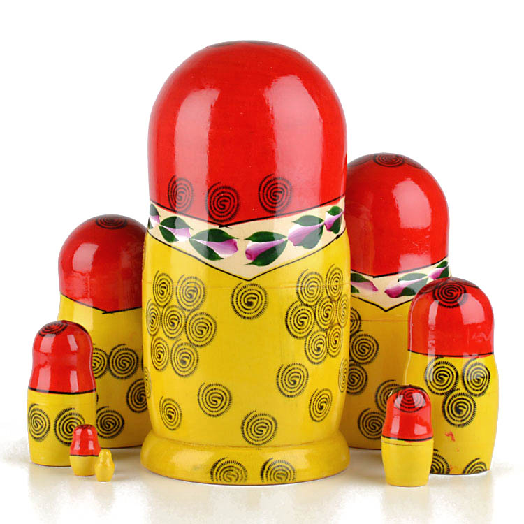 Red Roses Traditional Matryoshka