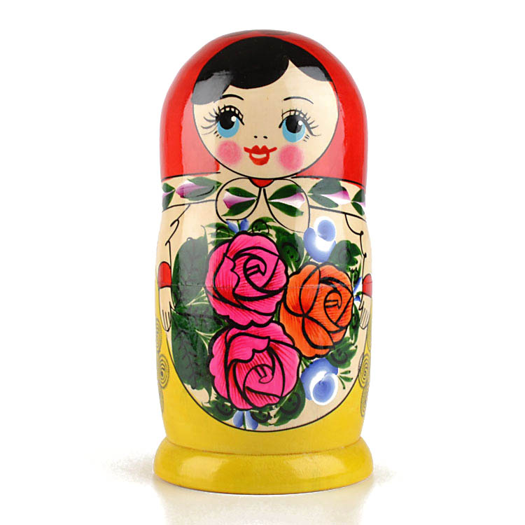 Red Roses Traditional Matryoshka