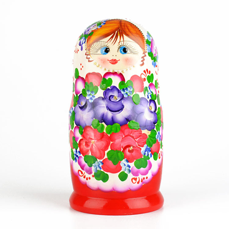 Floral Blossom Beauty - White & Red Doll