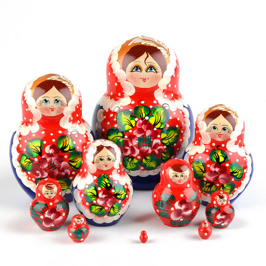 Red and Blue Matryoshka