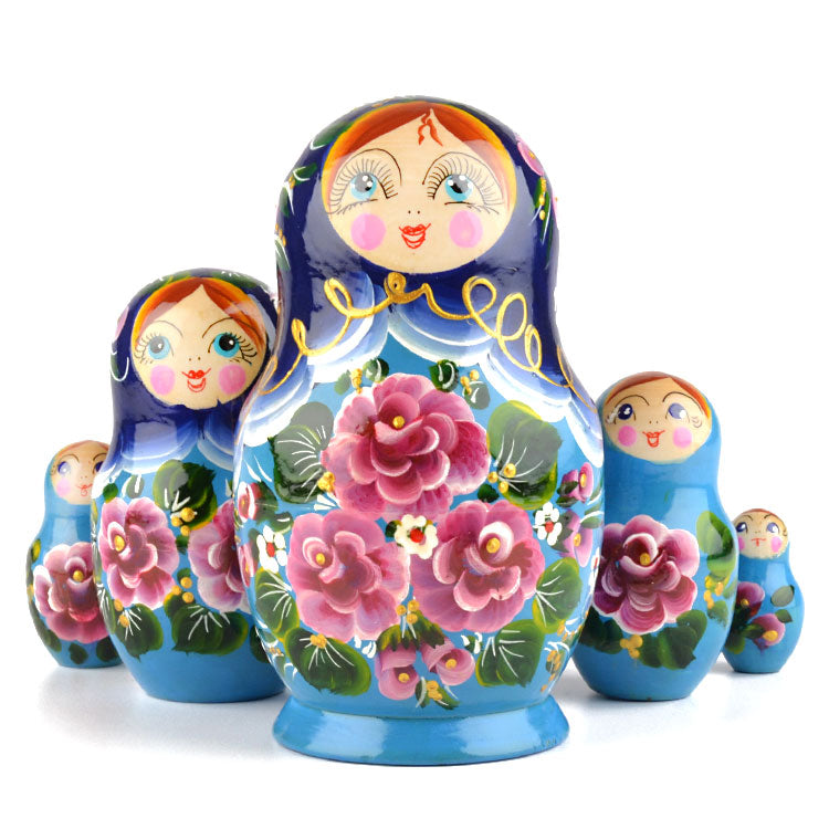 Floral Stacking Doll