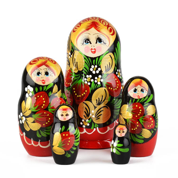 Red Berry Girl Matryoshka