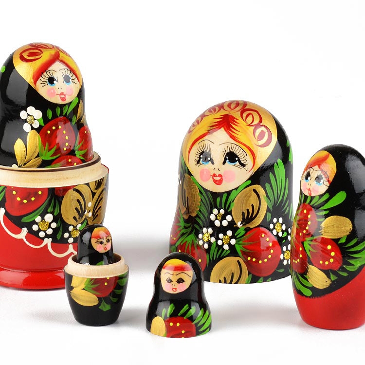 Red Berry Girl Matryoshka