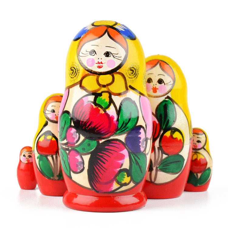 Russian Colorful Maiden Matryoshka