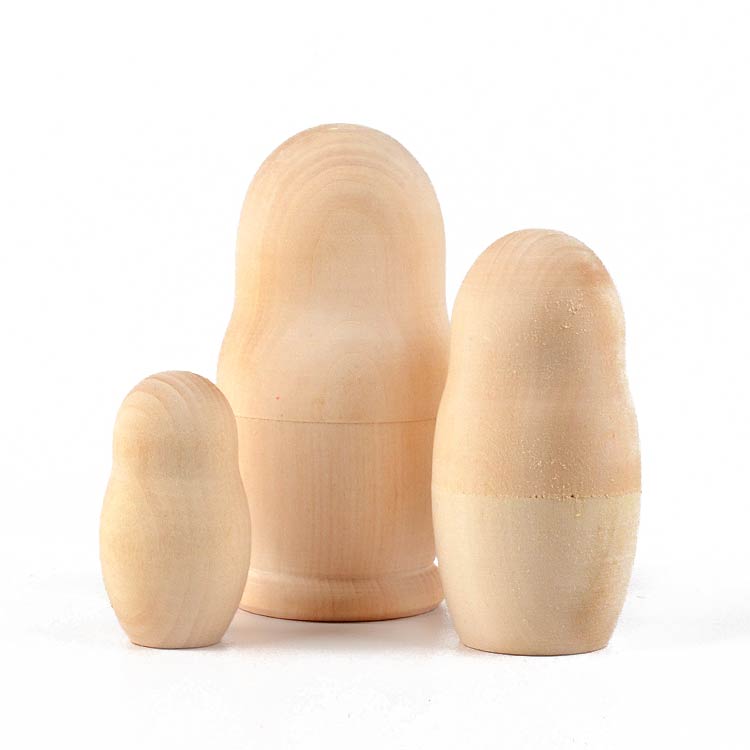 Blank 3pc Matryoshka Doll