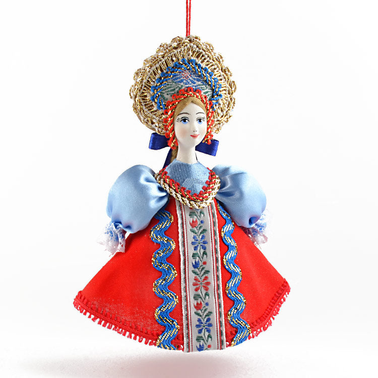 Russian Girl Ornament