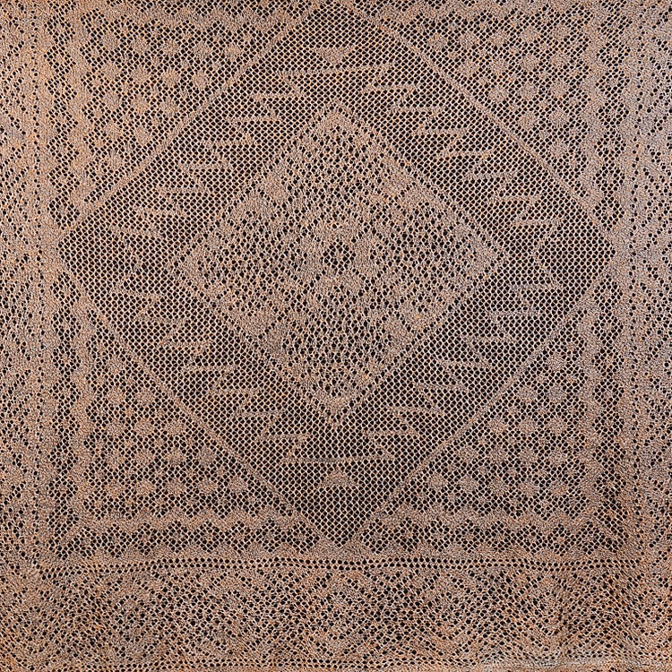 Orenburg Gossamer Tangerine Shawl