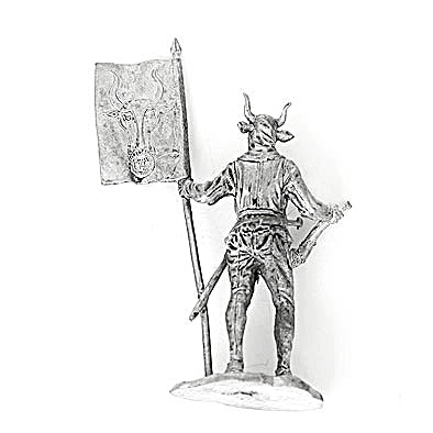 Knight of Swiss Canton Uri Tin Soldier