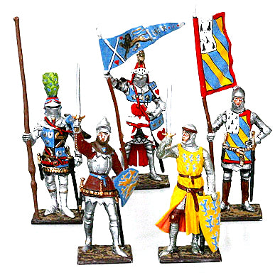 Teutonic Knights from Russia Tin Soldiers Set