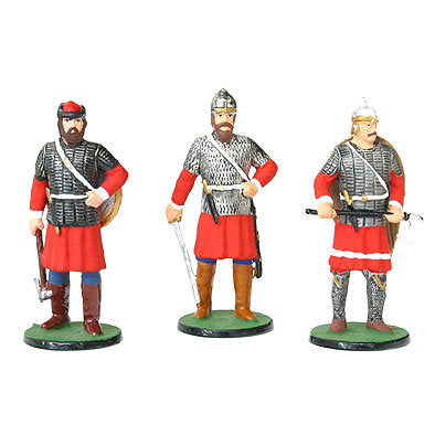 Nevsky with Medieval Russian Tin Soldiers Set