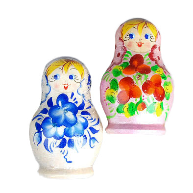 Set of Russian Kitchen Magnets