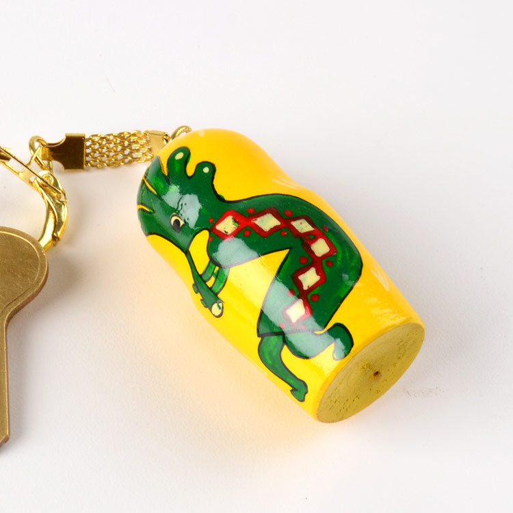 Kokopelli & Cactus Keychain