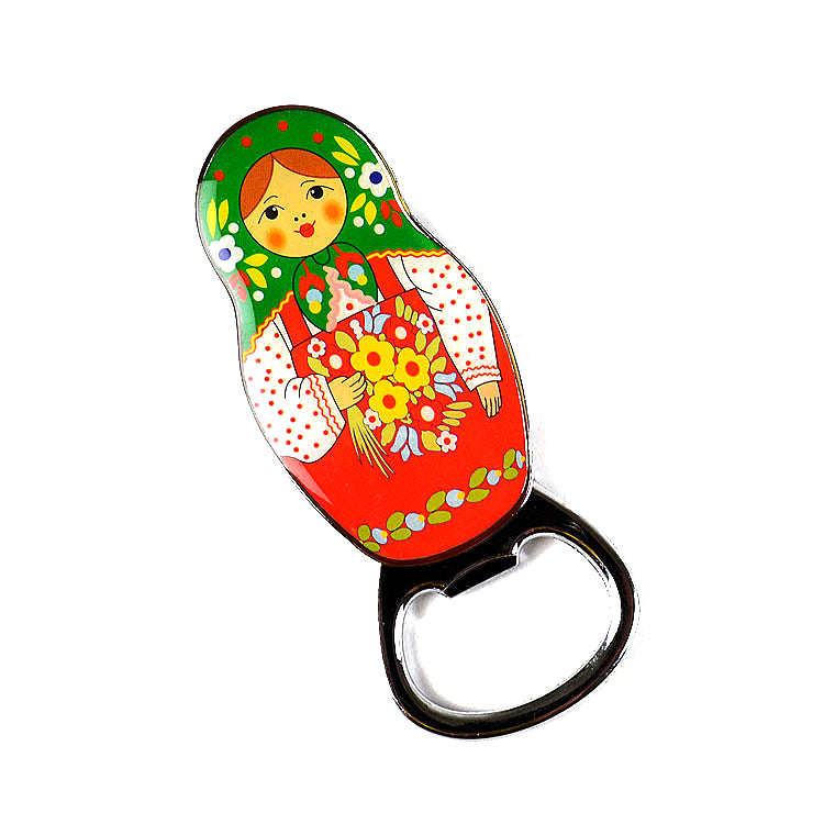 Matryoshka Bottle Opener Magnet