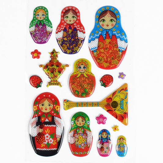 Nesting Dolls Russian Stickers