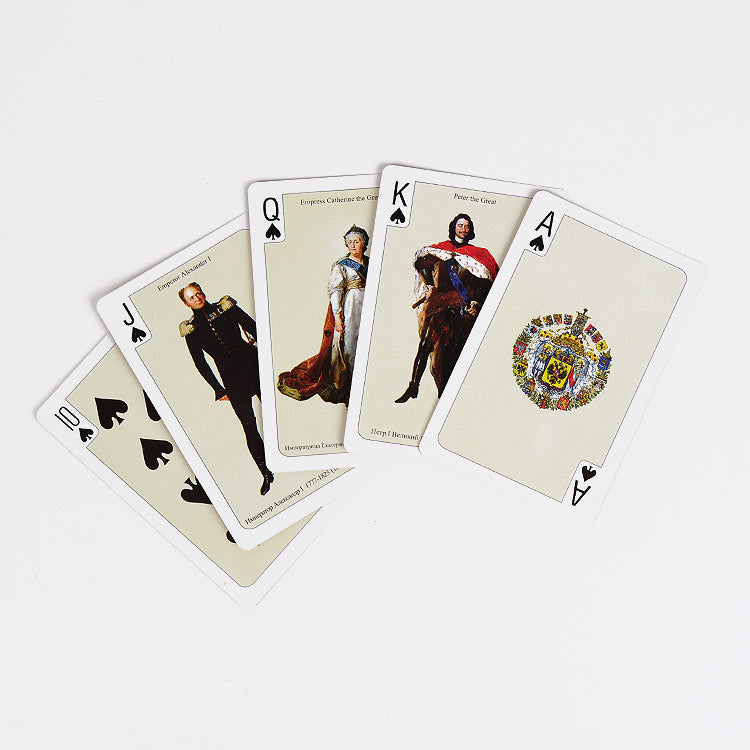 Emperors of Russia Playing Cards