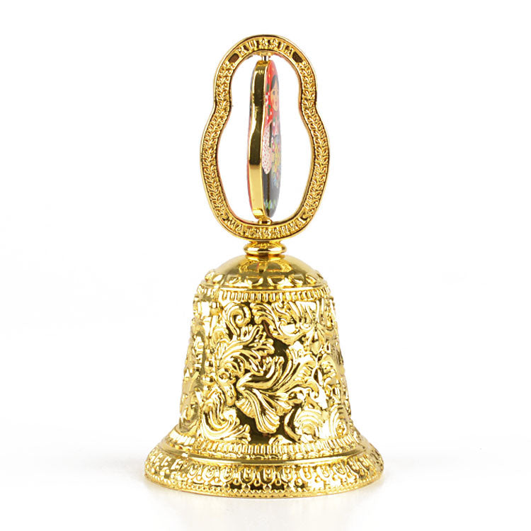 Gold Tone Matryoshka Souvenir Bell
