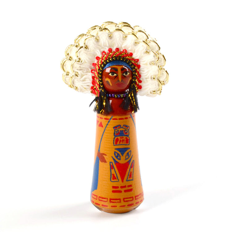 Wooden Kachina Doll Souvenir