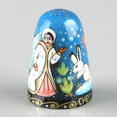 Russian Tale Snow Maiden Thimble