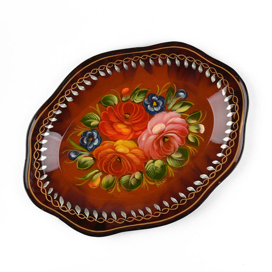 9" x 7" Zhostovo Serving Tray