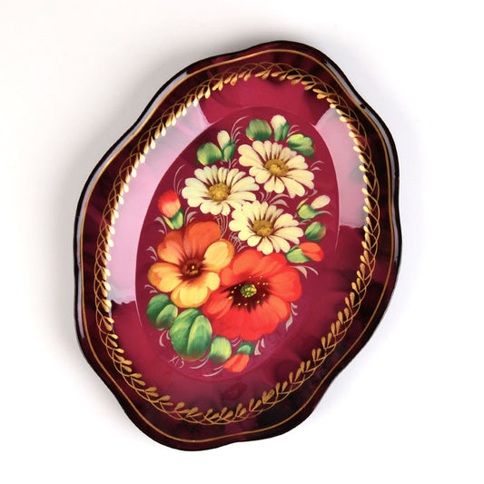 Dark Pink Russian Tray