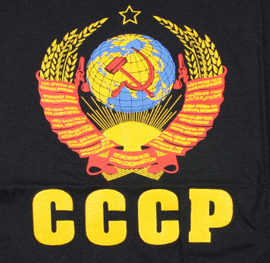 Soviet CCCP Black T-Shirt