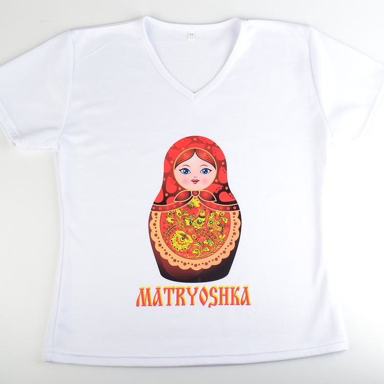 Russian Shirt Matryoshka - Size Small