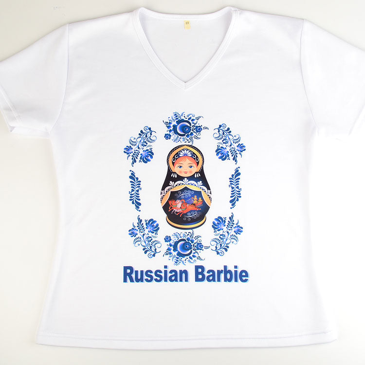 Russian Barbie Girl's T-Shirt
