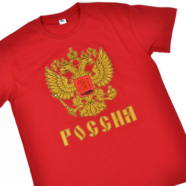 Russian Coat of Arms T-Shirt Red
