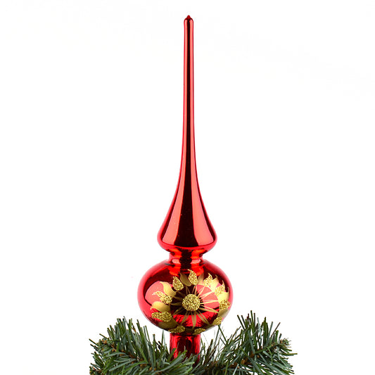 Sun Christmas Topper - Red