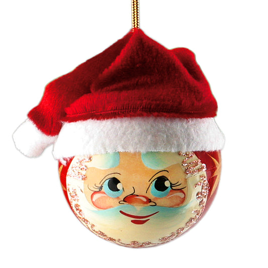 Santa Christmas Ball Tree Ornament