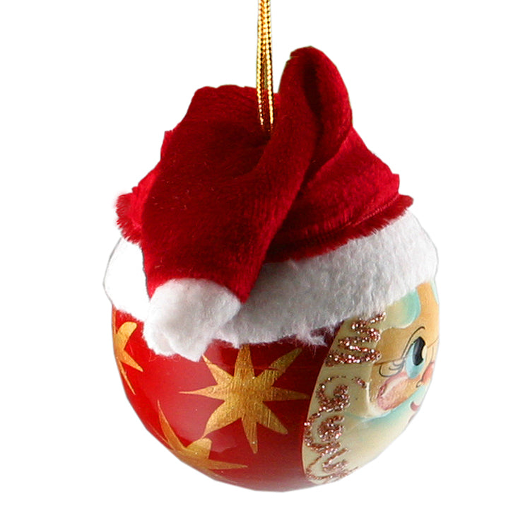 Santa Christmas Ball Tree Ornament