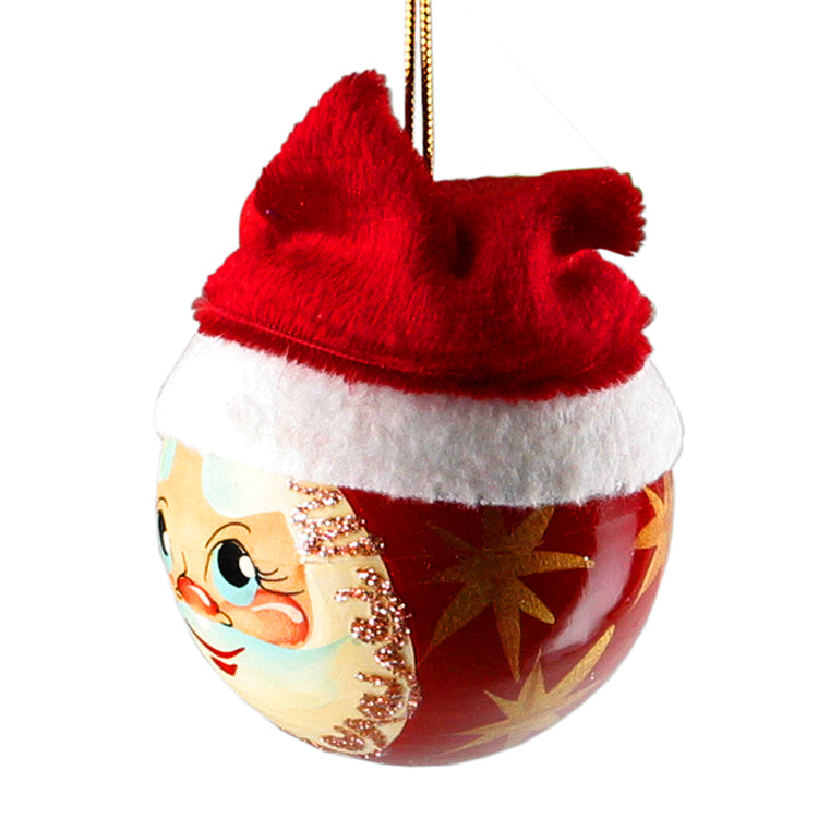 Santa Christmas Ball Tree Ornament