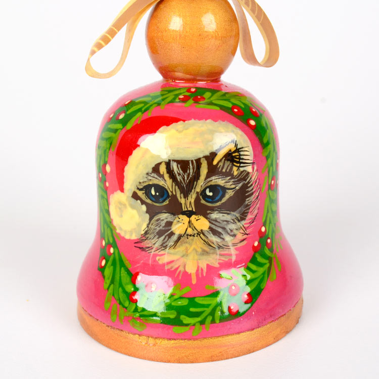 Christmas Kitty Tree Ornament